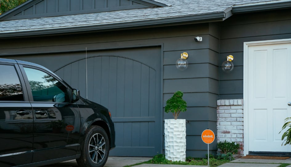 Vivint home security camera in Burlington